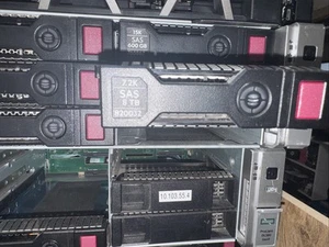 HPE MB8000JEQVA HUH728080AL5204 791394-002 8TB 3.5" SAS 7.2K HDD 793773 - Afbeelding 1 van 4