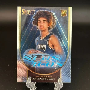 2023-24 Panini Select Anthony Black Neon Icons Rookie #22 Indiana Pacers - Picture 1 of 2