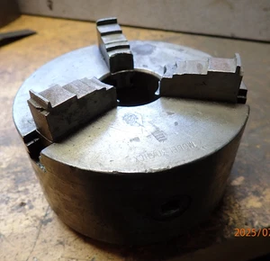 OLDER HARDINGE 3 JAW MADE IN ENGLAND CHUCK 2-3/16-10 MOUNT - Picture 1 of 21