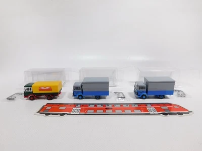 DI69-0,5# 3X Brekina H0 1:87 LKW Volvo F 613 34755 Bilspedition 34756 Mint+Box - Immagine 1 di 4