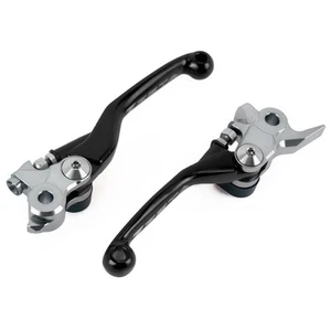 Zeta Black Pivot Lever Set for KTM 200XC-W 2014-2016 - Picture 1 of 3