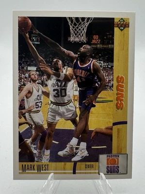 1991 Upper Deck #115 Mark West   Phoenix Suns - Image 1 of 2