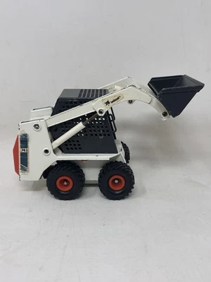 Vintage Clover Bobcat 743 Loader 1:19 Scale Diecast Toy Model Skid Steer Korea - Image 1 of 4