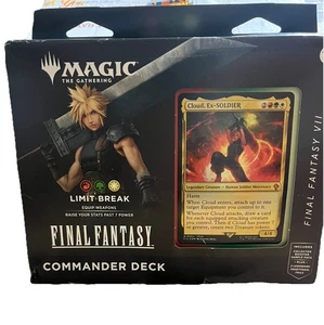 MTG: Final Fantasy Commander Deck Counter Blitz Limit Break, Sealed Box is Worn - Picture 1 of 11