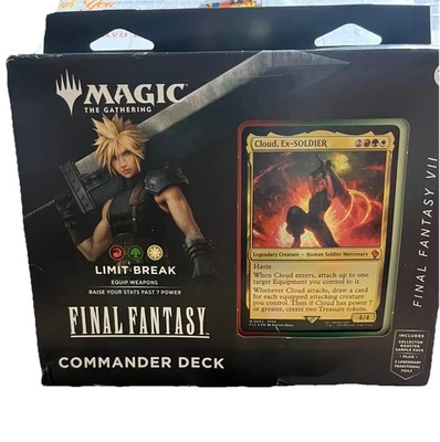 MTG: Final Fantasy Commander Deck Counter Blitz Limit Break, Sealed Box is Worn - Image 1 of 4