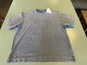 Abercrombie And Fitch Men’s Blue Distressed Short Sleeve T-Shirt Size Medium - Picture 1 of 10