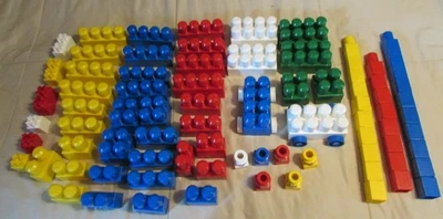 Huge Lot Of 85+ Mega Bloks Block Animals People Vehicles  5+ Pounds - Image 1 of 4