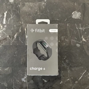 Fitbit Charge 6 Fitnesstracker - Schwarz - GA05183NA Offene Verpackung Kostenloser Versand - Bild 1 von 6