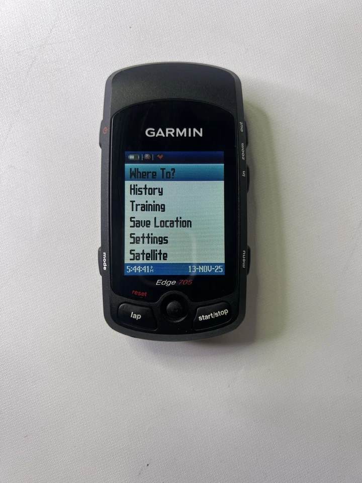 Garmin Edge 705 GPS Road Bike Cycling Computer ANT+ Power Data Navigation - Image 1 of 4
