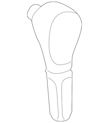 Genuine Nissan Shift Knob 34910-1HK0C - Image 1 of 3