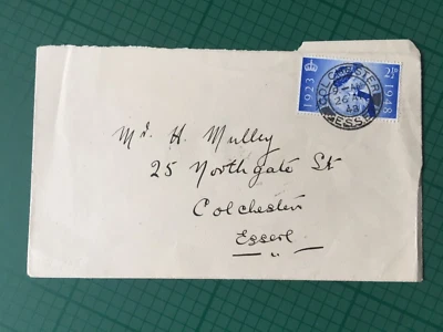 GB FDC 1948 2 1/2d Royal Wedding cover - Colchester 26 Apr postmark - Image 1 of 3