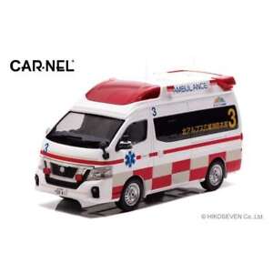 CARNEL 1/43 NISSAN PARAMEDIC 2022 Japanese Ambulance CN432203 Japan