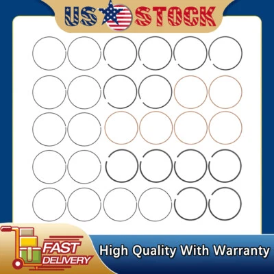 Juego de anillos de pistón estándar para (2011-2021) Chrysler 300 3,6 L V6 3604CC 68078776AA Foto 1 de 4