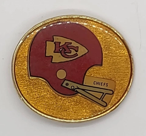 Vintage Kansas City Chiefs Belt Buckle Cover