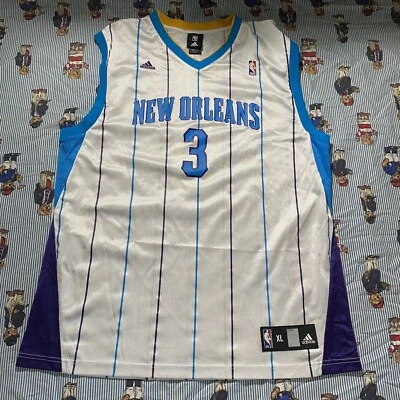 Camiseta deportiva de baloncesto Adidas New Orleans Hornets Pelicans Chris Paul 2008-11 talla XL Foto 1 de 4