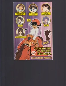 CMX 2008 SUMMER PREVIEW MANGA SAMPLER MINI TPB (DC Comics) NM UNSTAMPED - Picture 1 of 3