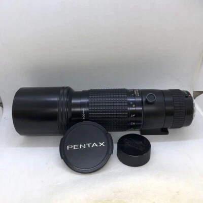 Pentax smc Pentax-A 400mm F5.6 Tripod mount with front and rear caps Used - Image 1 of 4
