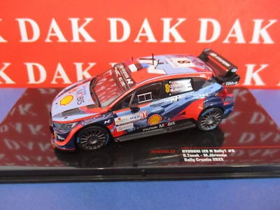 Die cast 1/43 Modellino Auto Hyundai i20 N Rally1 Rally Croatia 2022 O. Tanak - Immagine 1 di 4