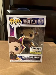 Funko Pop! Doctor Strange Supreme 874 GITD Amazon Exclusive - Picture 1 of 6