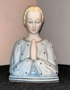 GIOVANNI RONZAN einzigartige MCM Porzellan betende Madonna Figur Italien - Bild 1 von 3