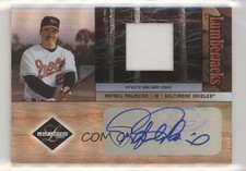 2004 Leaf Limited Lumberjacks Jerseys Signatures /5 Rafael Palmeiro #LJ-27 Auto