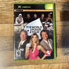 World Poker Tour Microsoft Xbox With Manual Tested 