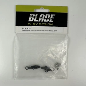 Blade BLH1618 B400/B450 3D Bell Mixer Arm and Pushrod/Link Set NEW - Picture 1 of 2