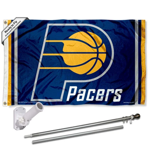Indiana Pacers Flag Pole and Bracket Kit Cover