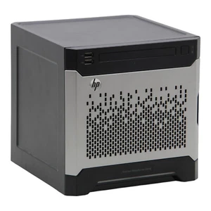 Serveur NAS HP ProLiant MicroServer Gen8 Intel G1610T 4 Go DDR3 B120i 4x LFF - Photo 1/7