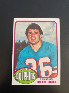 Topps Football #134 1976 ¡¡Don Nottingham!! ¡ENVÍO DE $1!! - Imagen 1 de 2