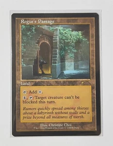 Tarjeta Magic The Gathering Magic The Gathering MTG - Pasaje del Pícaro - Promoción Retro (Nuevo) - Imagen 1 de 2