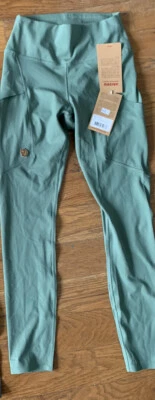 Fjallraven Abisko Running Tights - Women's Small ~ $120.00 Green - Image 1 of 3