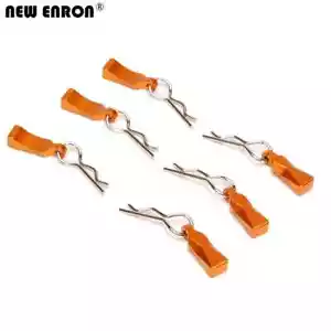 Body Clips with Alloy Mount AXI03007 AXA1059 For Rc Car 1/10 Axial SCX10 III - Picture 1 of 13