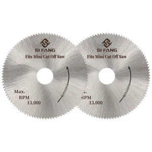 2Pcs 2in HSS Circular Saw Blade Tip For Metal Wood Bench Cutting Machine Tool - Picture 1 of 9