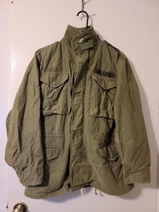 Vintage  dated 1972 Coat Cold Weather Men  Field Jacket Small/Regular #79w - Picture 1 of 3