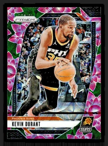 KEVIN DURANT 2024-25 Panini Prizm #187 China Lotus Variation SP /18 Phoenix Suns - Afbeelding 1 van 2