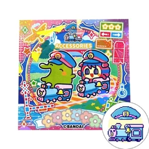 Tamagotchi Uni World Tour Download Code sticker Dream Cute Locomotive JAPAN NEW - Picture 1 of 2