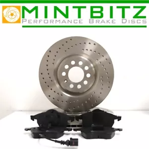 Dischi e pastiglie freno anteriori forati Audi TT 1.8T Quattro 225cv 99-05 - Foto 1 di 8