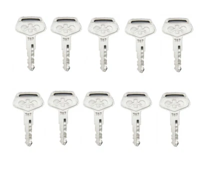 10pc TR2611434 For Komatsu Heavy Equipment Key Excavator Dozer Loader Backhoe - Image 1 of 4