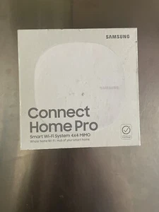 NEW OPEN BOX Samsung Connect Home Pro Smart Wi-Fi System 4x4 MIMO ET-WV530BWEGUS - Picture 1 of 5
