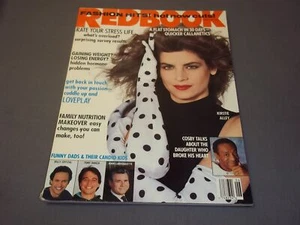 1990 JUNE REDBOOK MAGAZINE - KIRSTIE ALLEY - FRONT COVER - PB 3622 - Picture 1 of 2