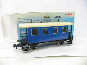 MÄRKLIN MAXI 5471 PERSONENWAGEN 2.KLASSE BLAU KR3426 - Bild 1 von 1