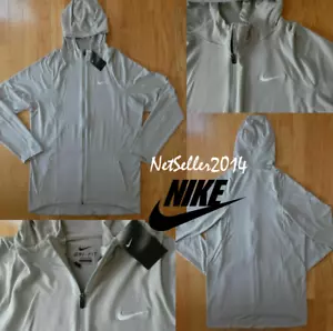 SZ 2XL 🆕🏀 Nike Men's Dri Fit Blank Basketball Full Zip Gunsmoke Jacket Hoodie - Picture 1 of 12