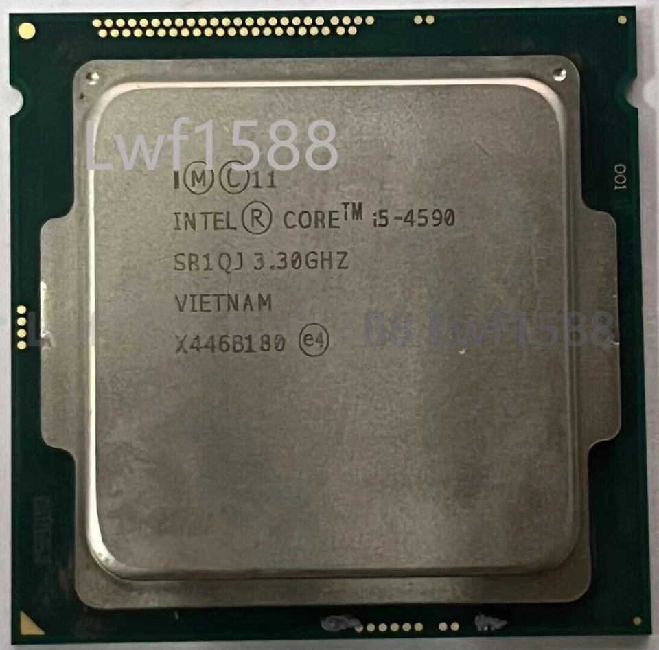 Intel Core i5-4590 SR1QJ LGA 1150 3.30GHz quad-core CPU processor i5-4590 - Image 1 of 1