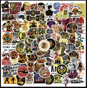 Cobra Kai 10 Stck. Aufkleber Klassisch Comedy Film Logo Geschenk Aufkleber PC Laptop Dekor - Bild 1 von 6