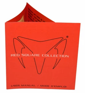 TechnoMarine Red Square Watch User Manual Instructions Card (unfilled) - Picture 1 of 2