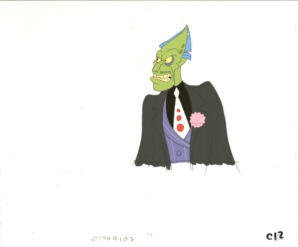 Fish Police Original Production Animation Cel N Drawing Hanna-Barbera 1992 B1044 - Image 1 of 1
