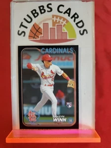 2024 Topps Black #480 Masyn Winn 41/73 Rookie RC - Picture 1 of 2