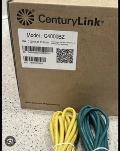 CenturyLink Bonded Line DSL Wi-Fi Router - White (C4000BG) - Picture 1 of 2