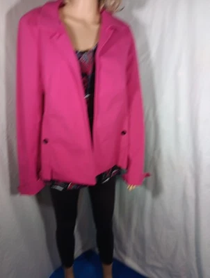 NINA MCLEMORE 夹克 16 开放式前台商务休闲弹力西装外套 — 第 1/4 张图片